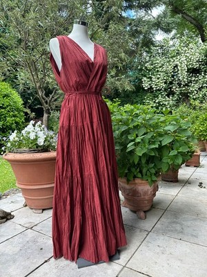 Super schönes Massimo Dutti Sommerkleid in rostrot ein Traum