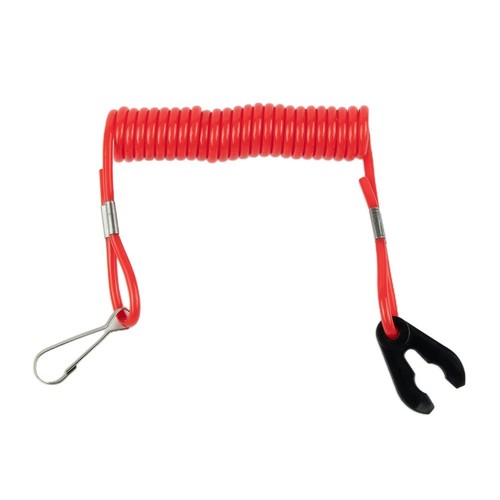 Hors-Bord Moteur Interrupteur Cordon Kill Arrêter Sécurité Clé Plastique 160cm - Picture 6 of 21