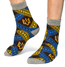 Colorful Wool Socks 100 Sheep Wool   Warm Handmade Winter Socks