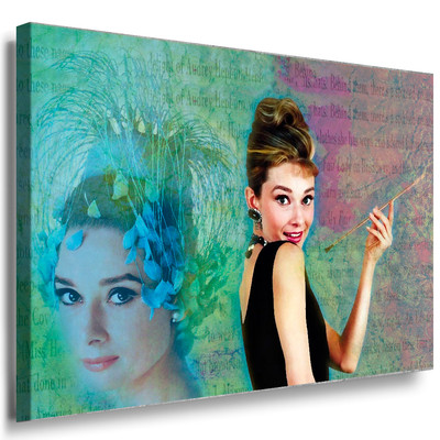 Posters Prints Leinwandbild Audrey Hepburn Bild Auf Leinwand Deko Top Qualitat Film Tv Home Garden Accelerateur Hec Ca