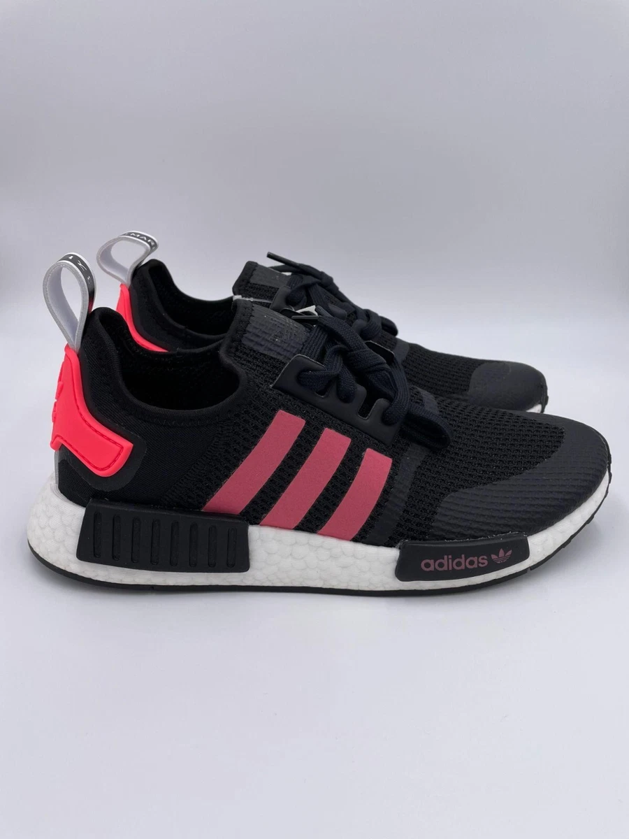 Black and sales pink nmd