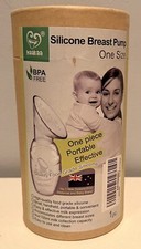 Haakaa MHK002 Original Silicone Breastfeeding Manual Breast Milk Pump, 4oz