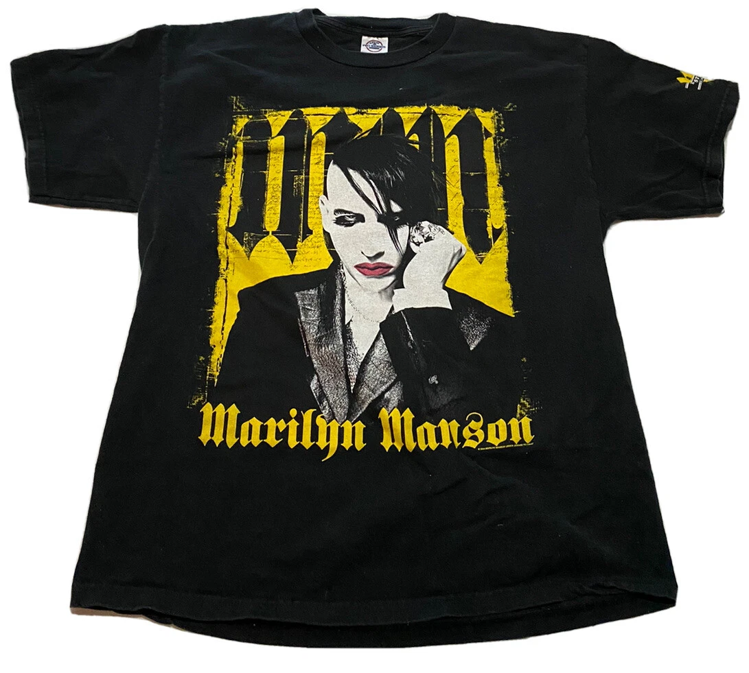 Vintage Marilyn Manson T Shirt 2004 Against All Gods American Tour Size L O8