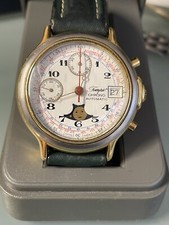 Cronografo Lorenz - fasi lunari - vajux 7768 - automatico - vintage ca 1988