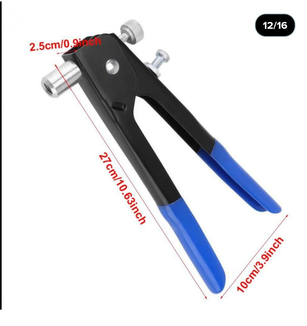 Freetec Rivet Rivetti Alluminio 126 Pezzi Kit Rivettatrice FreeTec 126 Pezzi ...