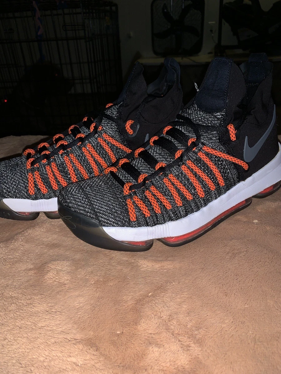 Nike KD 9 Elite Dark Grey Hyper Orange - огромный выбор по лучшим