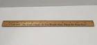 Vtg Coca Cola Wooden 12 In. Ruler A Good Rule - Do Unto Others as You Would Have