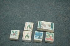 450+ USED US CHRISTMAS STAMPS 4CENT 5 CENT 6CENT 1963 (QTY-450+) FOR CRAFTING