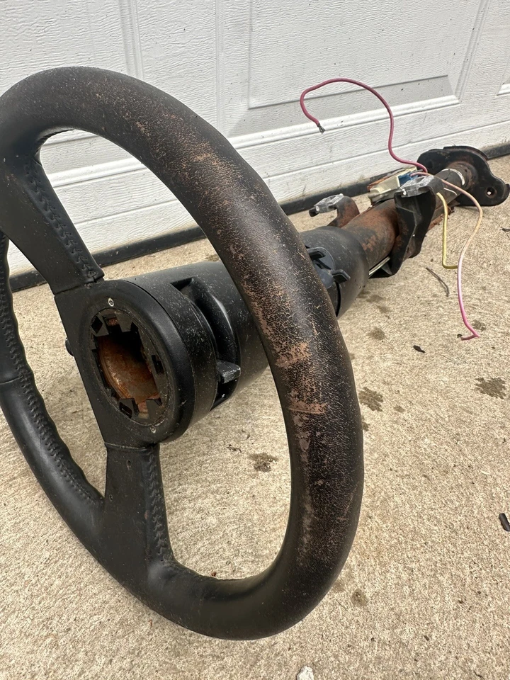 Chevrolet Corvette C4 1986-1989 columna de dirección automática con rueda usado OEM GM Foto 4 de 4