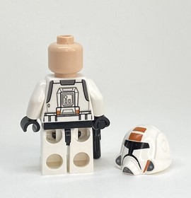 LEGO Star Wars Republic Trooper Minifigure sw0444 75001 With Cheek Lines