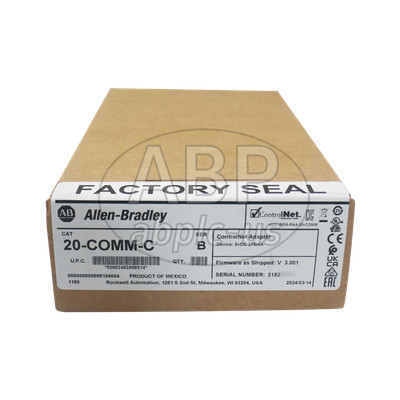 NEW Allen Bradley 20-COMM-C Ser B Powerflex ControlNet Adapter FAST SHIPPING