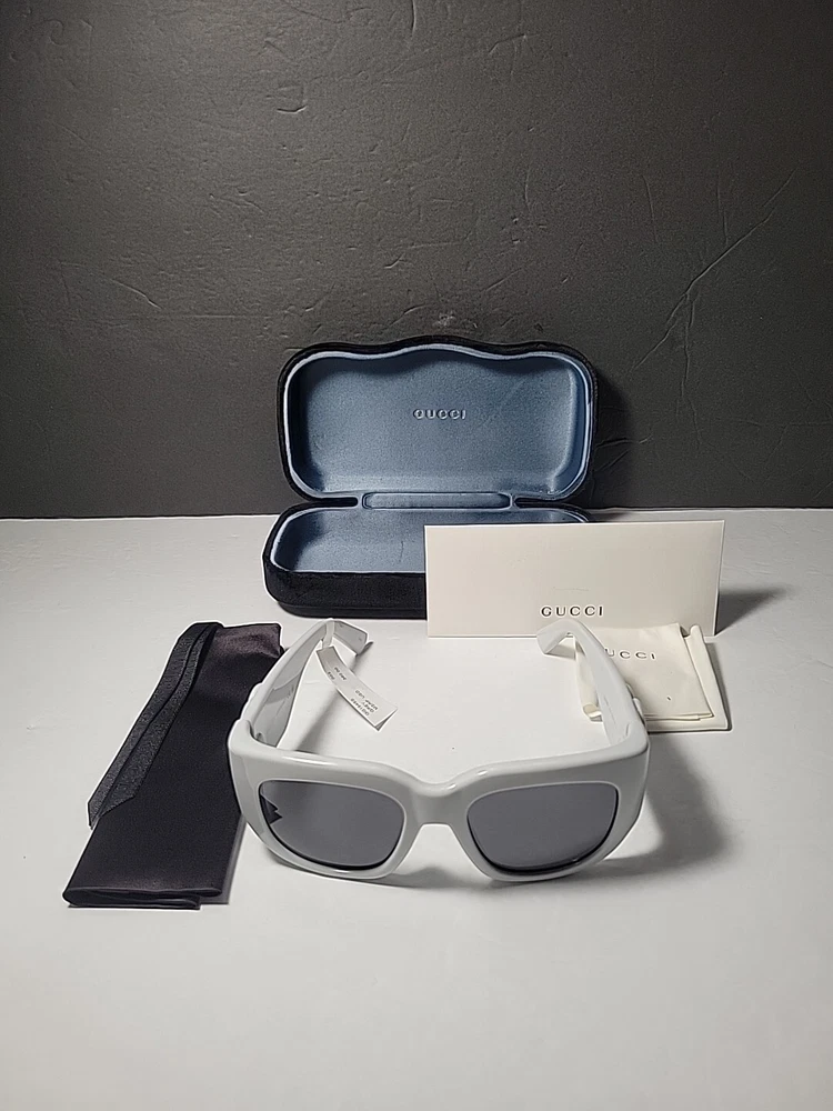 Gucci GG1545S-003 Grey Gradient Polarized Sunglasses for Men and Women