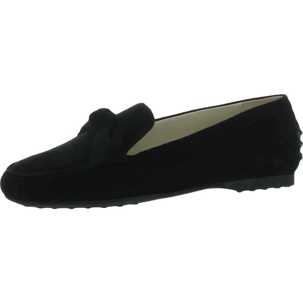 Amalfi by Rangoni Женские черные мокасины Delma на плоской подошве шириной 10 см (C, D, W) BHFO 1188