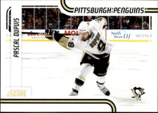 2011-12 SCORE/PANINI Hockey Card #373 - PASCAL DUPUIS, Pittsburgh Penguins