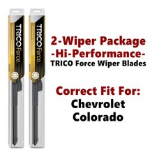 Hi-Performance 2-pk Wipers fits 2015+ Chevrolet Colorado - 25220/180