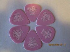 6 Pack Dunlop Delrin 500 Guitar Picks .46mm Light  734