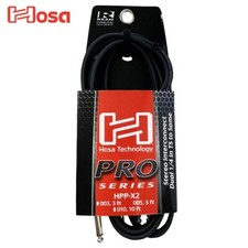 Hosa HPP-005X2 5FT Dual 1/4" TRS Male Stereo Balanced Interconnect Cable