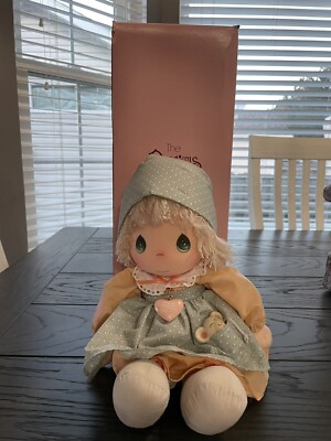 Applause Precious Moments Doll VINTAGE Peach With Mouse