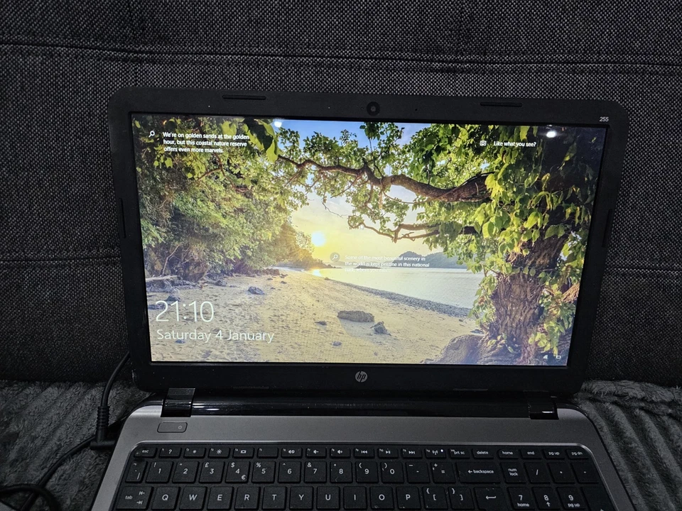 J1502 HP 255 G3  500GB HDD AMD A4-5000 1.50ghz 4GB RAM  Win 10 Home - Image 3 of 4