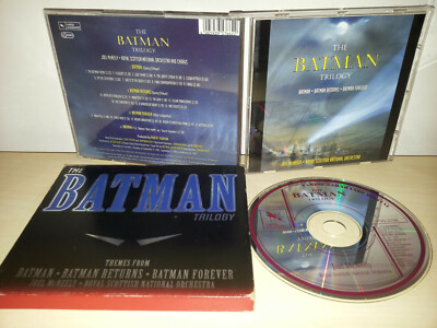 THE BATMAN TRILOGY - BATMAN + BATMAN RETURNS + BATMAN FOREVER - CD