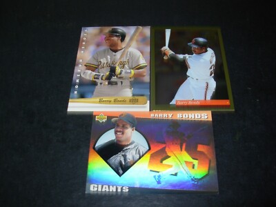 Barry Bonds-Home Run Hero, Diamond Gallery, and Gold Rush Cards You Pick 1 $1.25