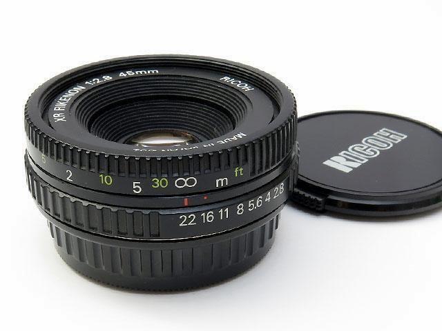 Ricoh XR Rikenon 45mm F2.8 Standard Prime Objektiv für Pk Ricoh XR Rikenon 45mm F2.8 Standard Prime Objektiv für Pk