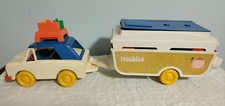 Weebles Romper Room Camper  Car Vintage 1972 Hasbro w Accessories  Playground