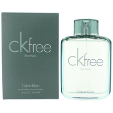 CK Free by Calvin Klein 3.3oz / 100ml EDT Cologne Spray NEW, SEALED