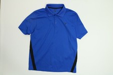 Mens Old Navy Blue Polo Shirt Medium M EUC