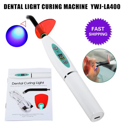 Woodpecker Style Dental LED Curing Light Cure Lamp Wireless Cordless 1500mw 5W