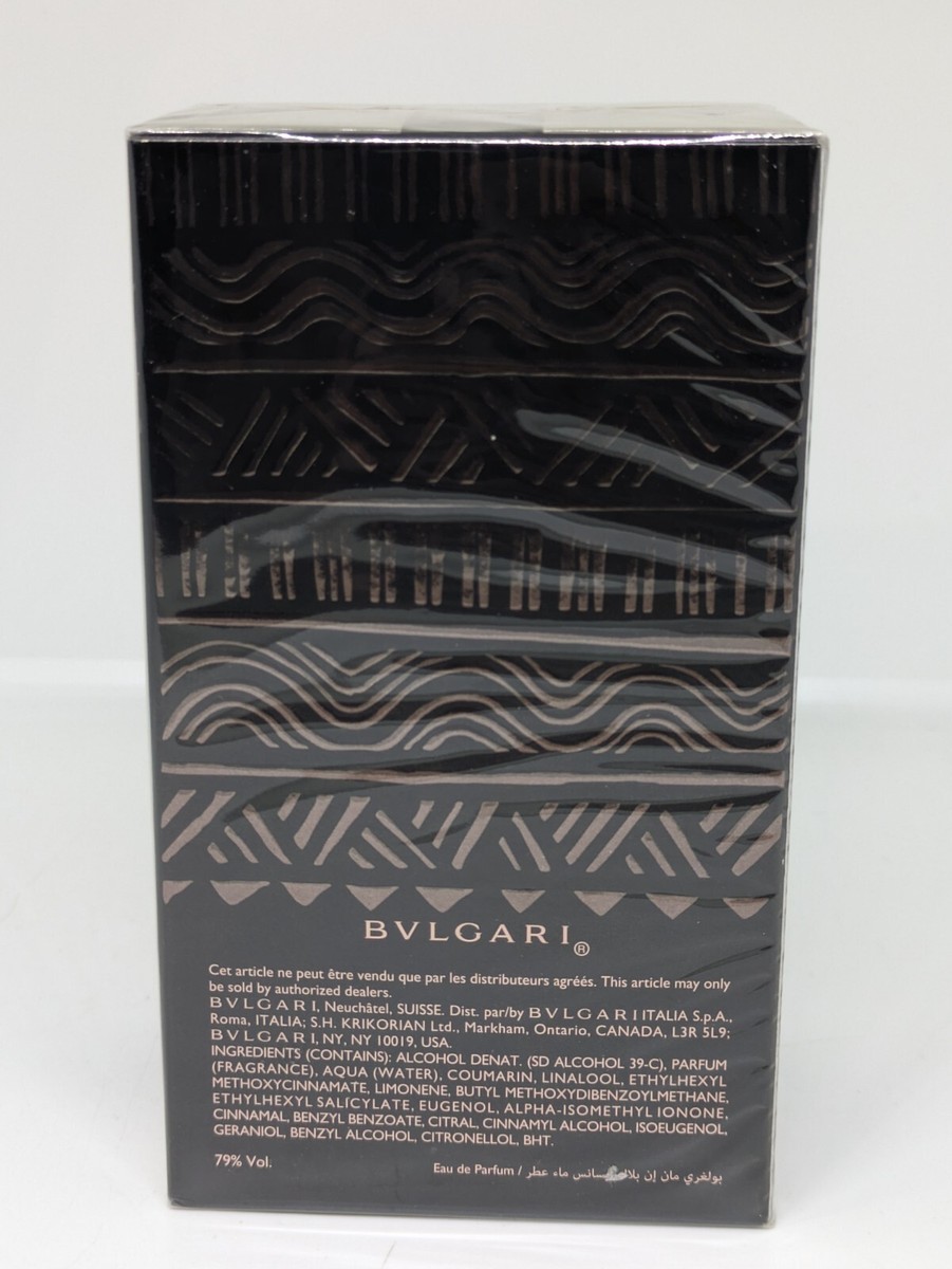BULGARI MAN IN BLACK ESSENCE LIMITED EDITION 3.4o.z-100mL