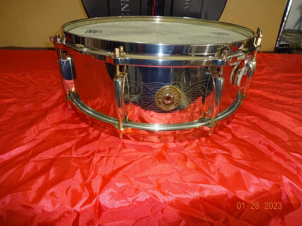 VINTAGE RARE 1969 GRETSCH DRUM SET SNARE DRUM 24 K GOLD VINTAGE RARE 1969 GRETSCH DRUM SET SNARE DRUM 24 K GOLD