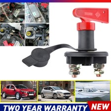 1x 12V Battery Master Disconnect Isolator On/Off Switch Boat Marine Caravan