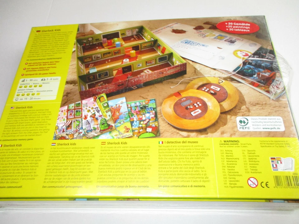 Haba 4894 Juego de Memoria Sherlock Niños Nuevo Emb. Orig. - Imagen 2 de 2