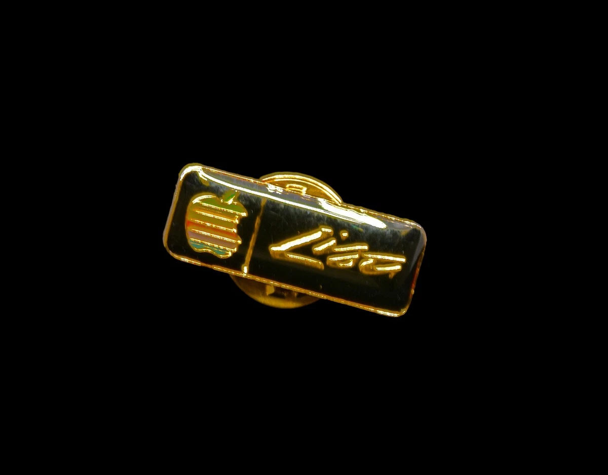 Apple Logo Pin In Vintage Computer Manuals & Merchandise for sale