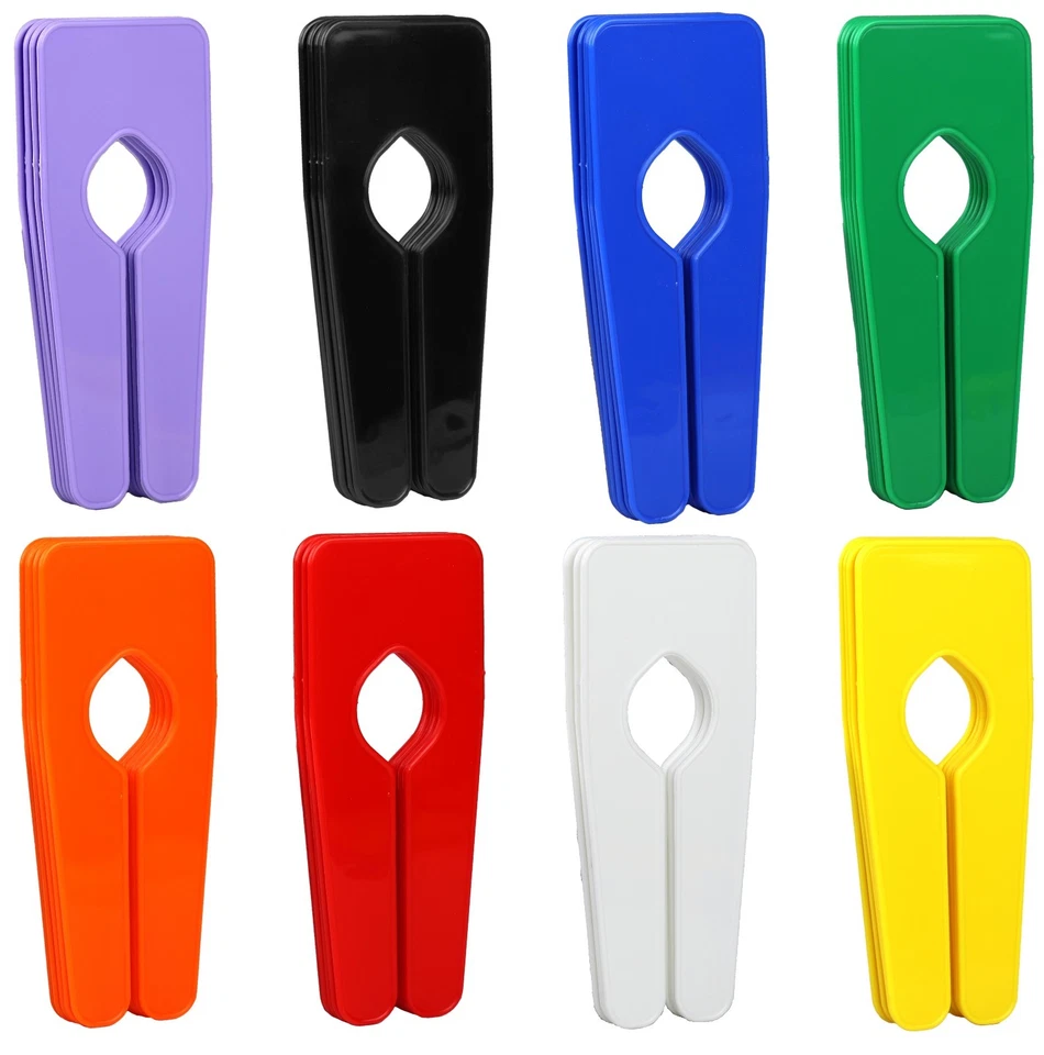 Rail Dividers for Garment, Clothes rails. Available in 8 different colours