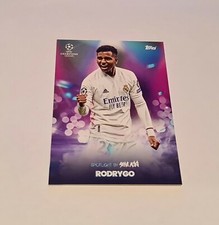 2021 Topps Football Festival By Steve Aoki UEFA CL Spotlight Rodrygo 