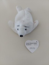 MCDONALD'S TY TEENIE GORRO BEBÉ RETIRADO SEMORE EL SELLO BLANCO BEBÉ 1998