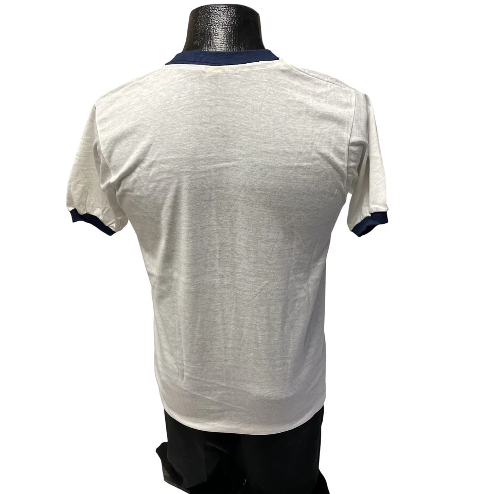 Camiseta De Colección Años 70 80 Pantalla Estrellas Mississippi Fuerza Aérea Confederada 50/50 Timbre Foto 3 de 4