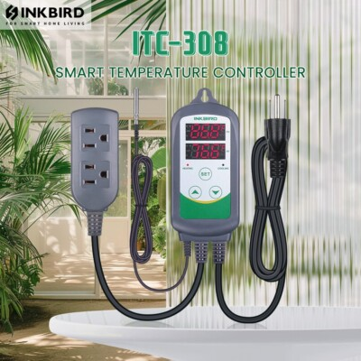 #ad #ad Inkbird Heating Cooling Temperature Controller Pre wired Thermostat 58 248 °F $26.39