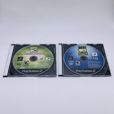 Lot of 2 Ben 10: Protector of Earth and Alien Force Sony PS2 - Disc Only Tested