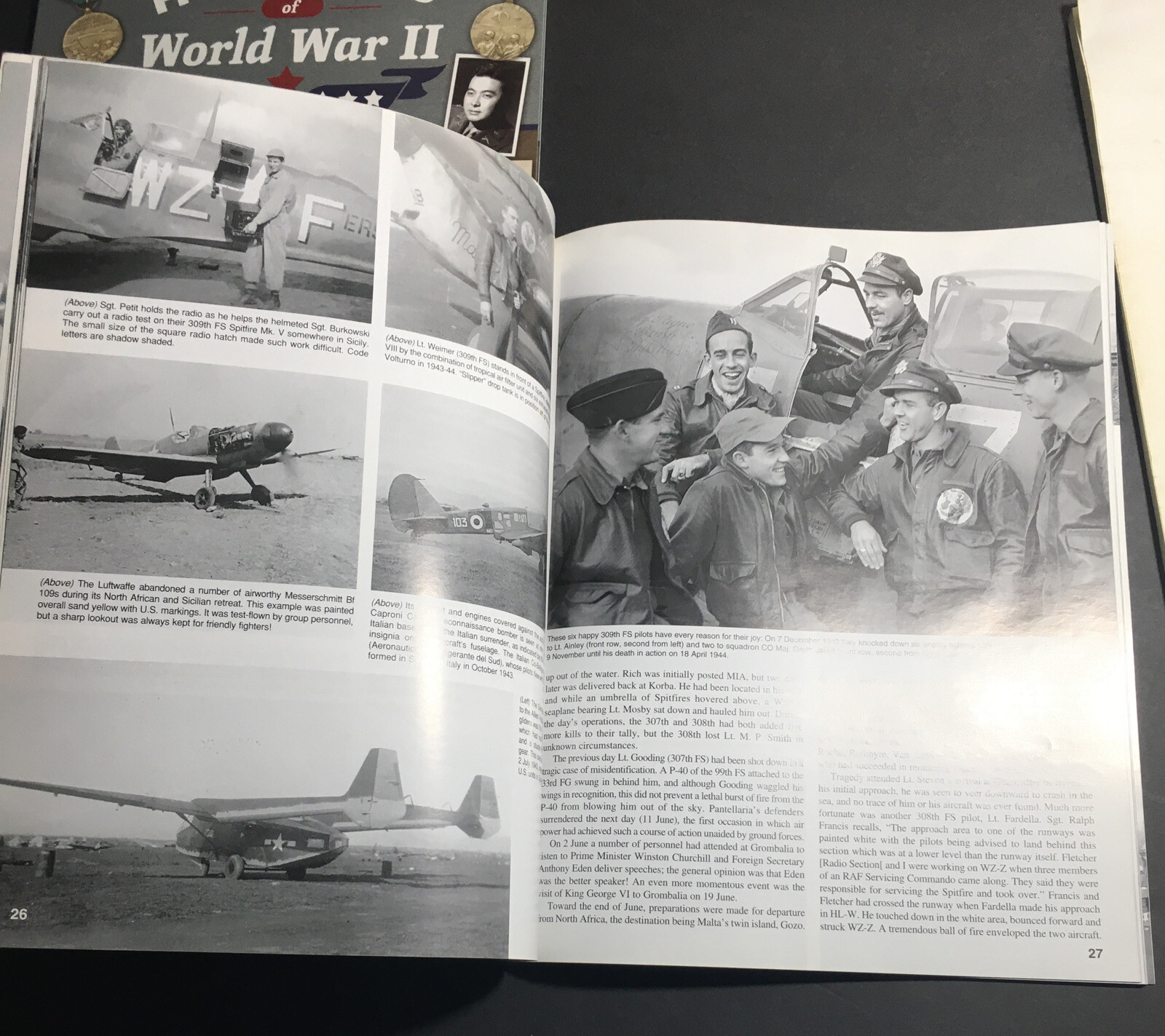 3 Heroes, Geneva & WWII History, The 31st Fighter Group in World War II Mackay