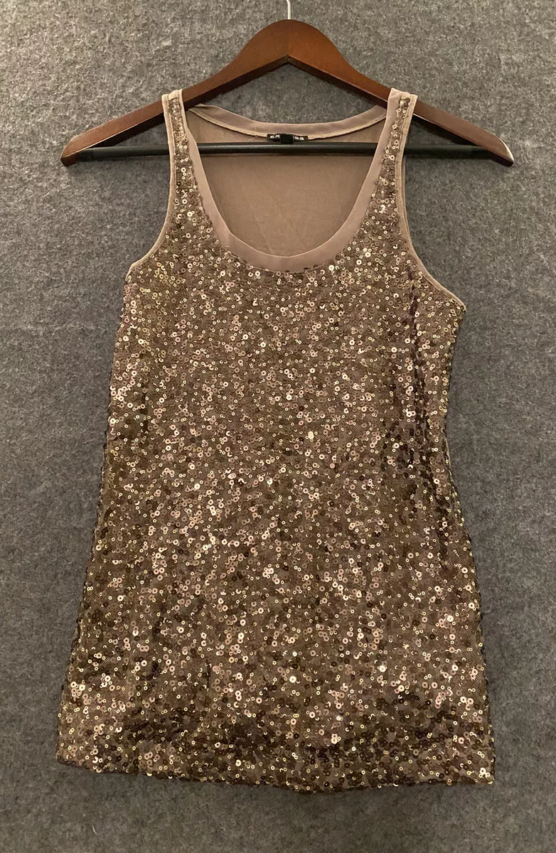 Express clearance sequin tank
