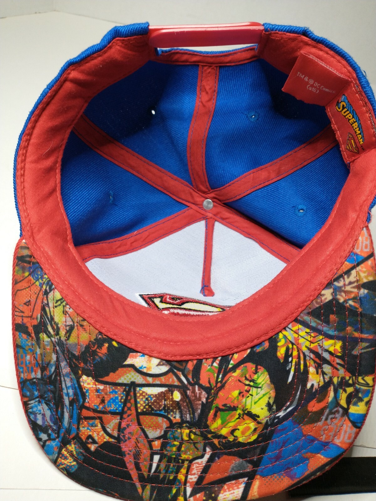Superman Snapback Hat - image 6