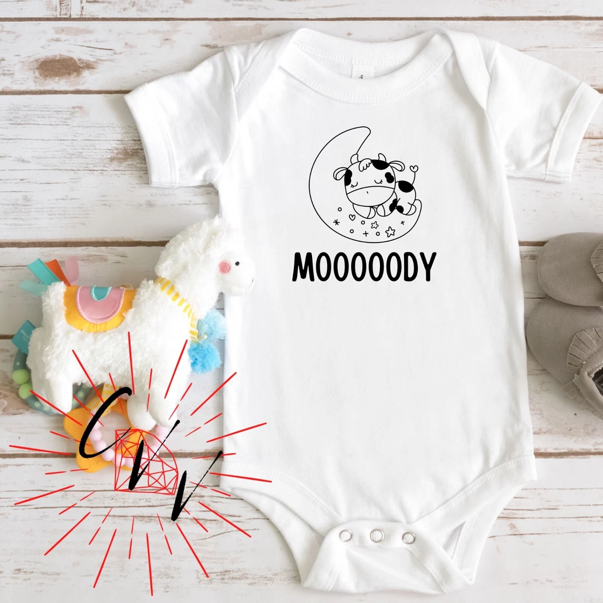 Cute white cheap onesie