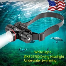Most Powerful 300000LM LED Diving Headlamp Underwater Headlight Dive Head Light