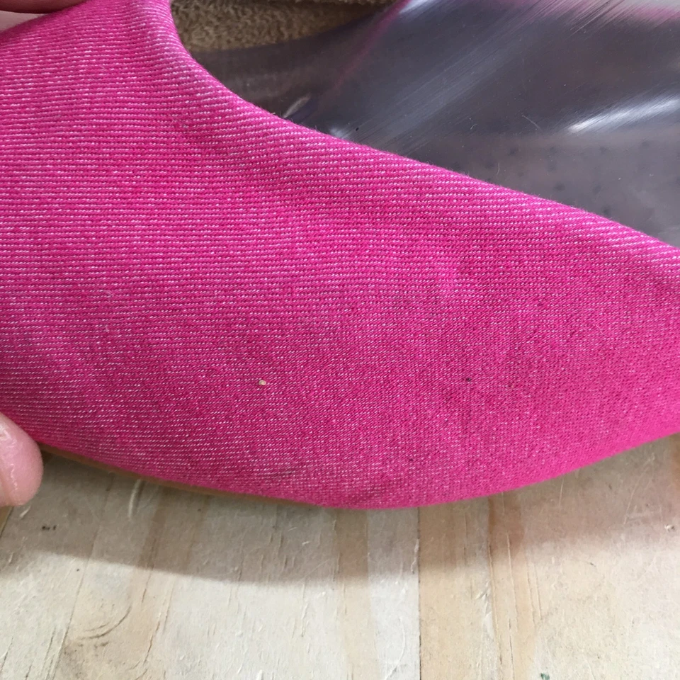 Туфли женские Maurices 10 M Julia повседневные без шнуровки заостренные балетки розовая ткань - Изображение 4 из 4