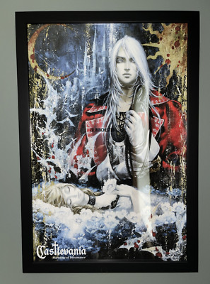 Limited Run Castlevania Switch Harmony of Dissonance Framed Poster Print Mondo