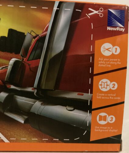 NewRay 1:43 PETERBILT 335 WRECKER TOW TRUCK LONG HAUL TRUCKER ~SAME DAY BOX SHIP - Picture 11 of 14