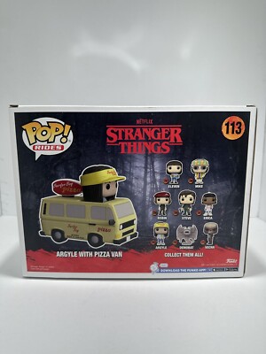 Funko Pop! Rides: Stranger Things - Argyle With Pizza Van - Target